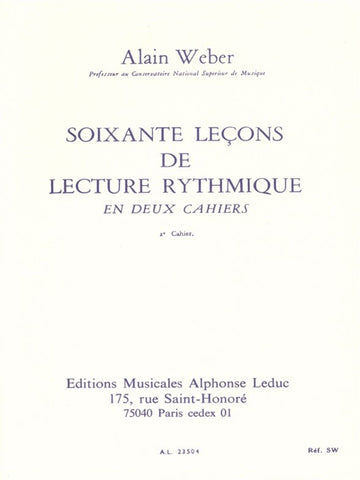60 Leçons De Lecture Rythmique Vol.2