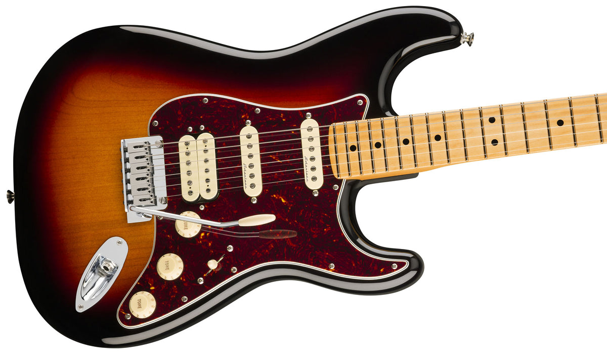 Stratocaster Player II Modified HSS MN 3-Color Sunburst