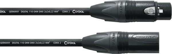 Cordial DMX Cable 5-Pin Connected 5M