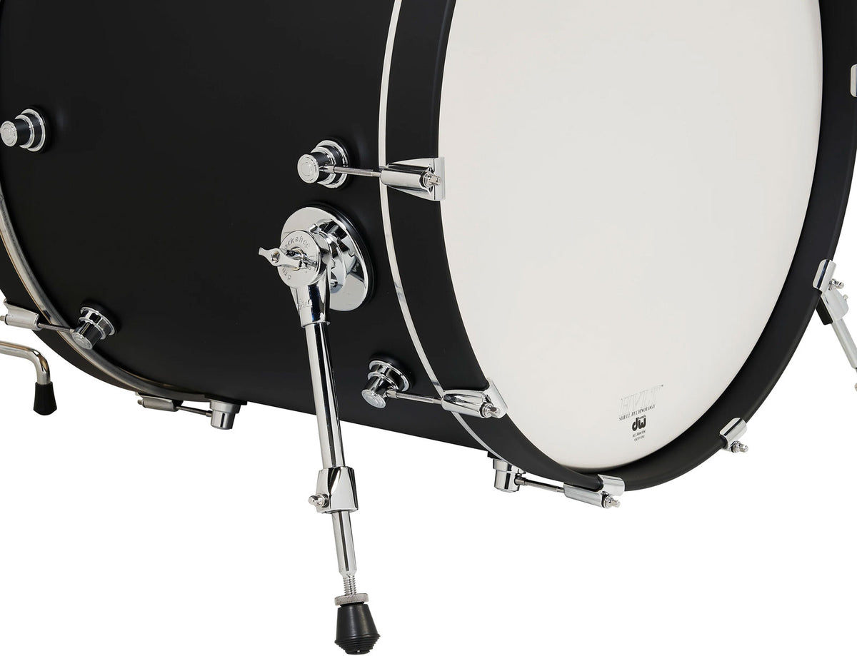 DW DESIGN 22'' 4 SHELL SATIN BLACK