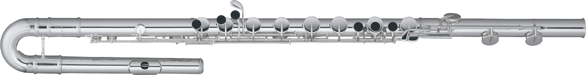 305 Bass Flute Quantz - Curved Head + C Foot