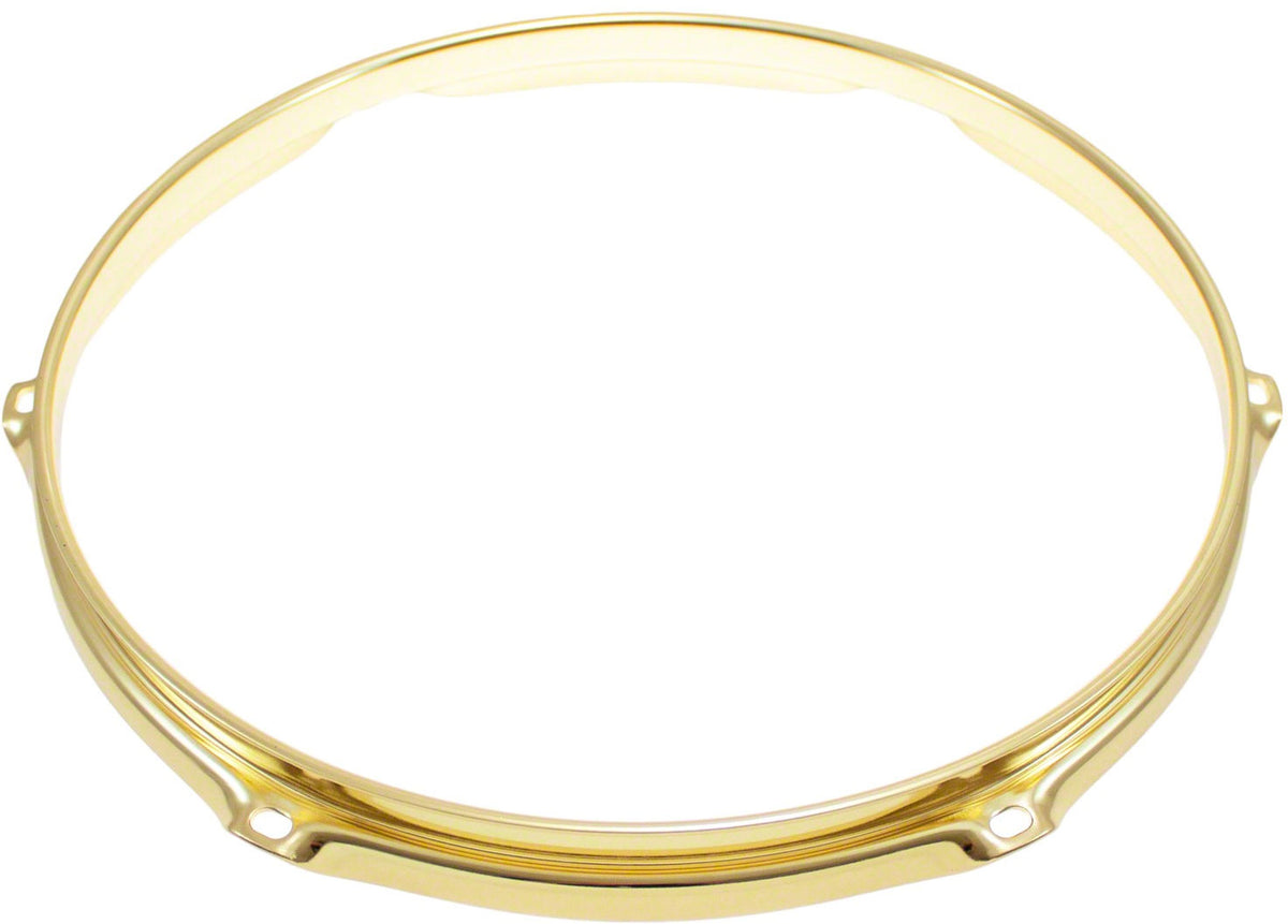H30-10-6BR - 10" 6 Holes Brass 3.0mm Super Triple Flange Drum Hoop