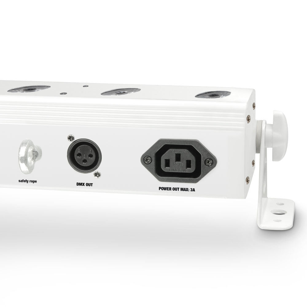 TRIBAR 200 IR WH - TRICOLOR LED BAR (RGB) 12 X 3 W WHITE BOX WITH INFRARED REMOTE CONTROL