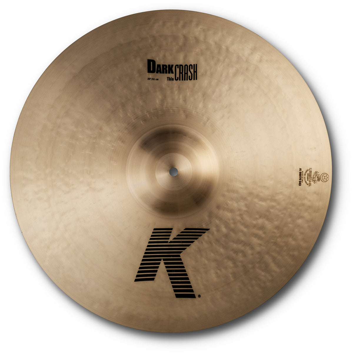 K 20" DARK CRASH THIN
