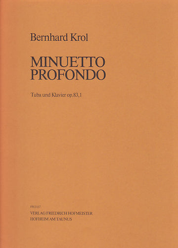 Krol Bernhard - Minuetto Profondo Op.83,1 - Tuba & Piano