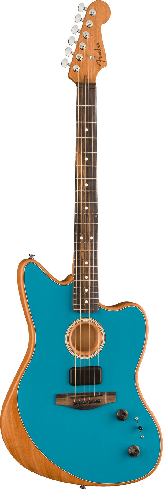 Jazzmaster American Acoustasonic Ebo Ocean Turquoise
