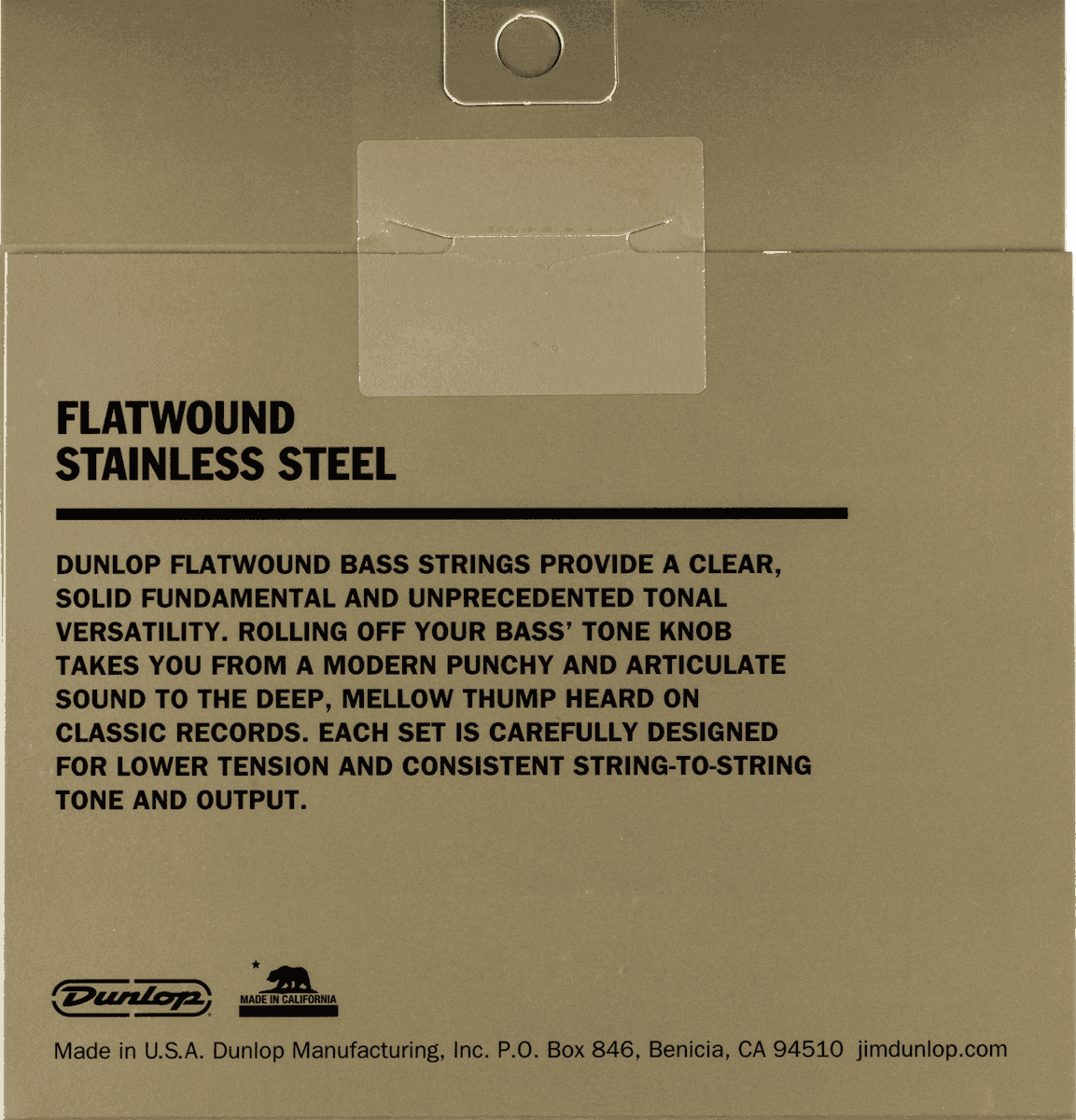 DBFS40105 Stainless Steel Flatwound Long Scale 45-105