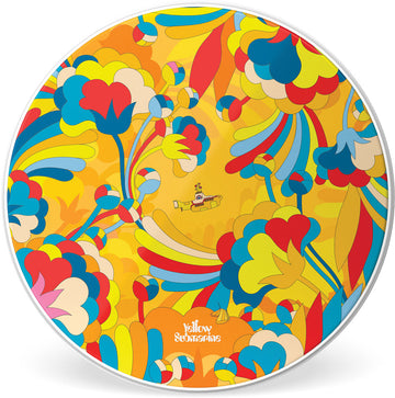 INK2YELSUB-1 - Yellow Submarine Resonant Bass Drumhead Primrose Prairie 2 inch