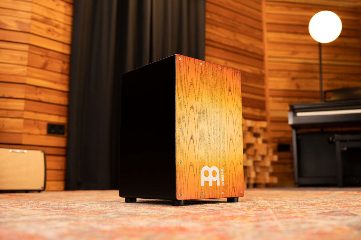 PERCUSSION HEADLINER SERIES SNARE CAJON SONORAN AMBER FADE