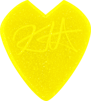 24 x 1,38mm Kirk Hammett Jazz III Yellow Glitter