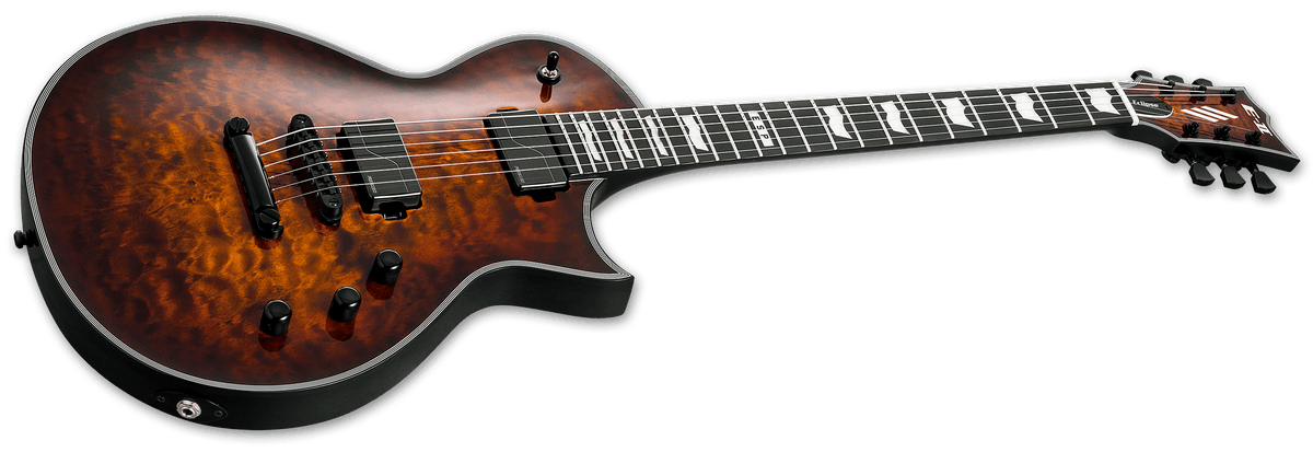 E-Ii Eclipse Quilted Maple Fluence Tiger Eye Sunburst