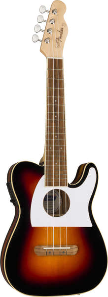Telecaster Fullerton Uke WN 2-Color Sunburst