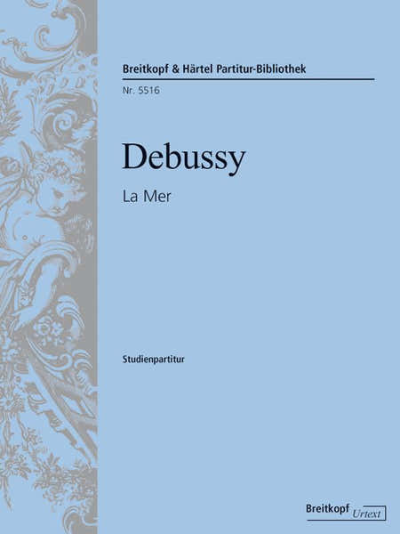 Edition Breitkopf Debussy C. - La Mer - Conducteur Poche