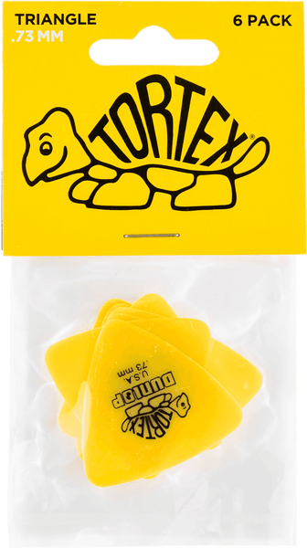 Dunlop 6 x 0,73mm Tortex Triangle