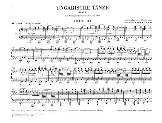 Brahms J. - Hungarian Dances 1 - 21