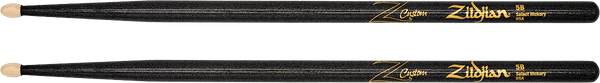 Zildjian DRUMSTICKS Z-CUSTOM 5B BLACK CHROMA