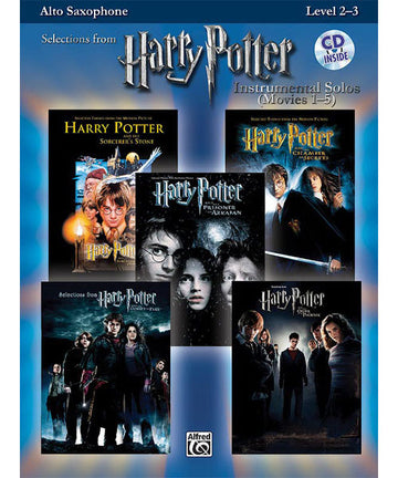 Harry Potter Solos + Audio En Ligne - Saxophone Alto