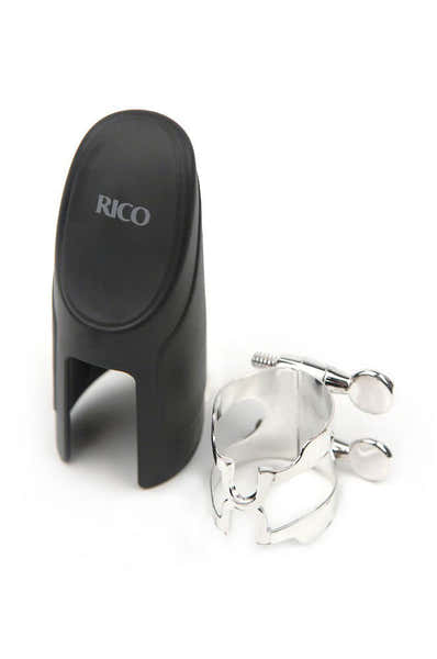 D'addario - Rico H-LIGATURE & CAP - EB CLARINET SILVER PLATED