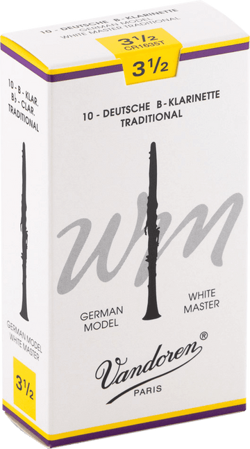 ANCHE CLARINETTE 10 ANCHES WHITE MAST TRAD 3,5