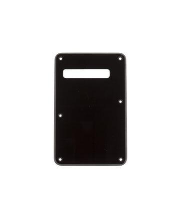BACKPLATE STRATOCASTER BLACK 1-PLY