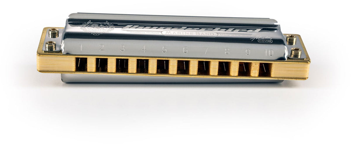DIATONIC 2011/20 MARINE BAND THUNDERBIRD 10 HOLES LOW A LA