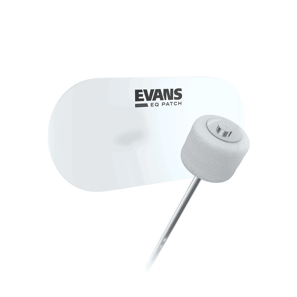 Evans EQPC2 EQ PATCH CLEAR PLASTIC DOUBLE PATCH