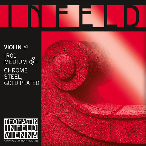 Thomastik STRINGS VIOLIN INFELD HYBRIDE CORE E AC. CHR./OR IR01