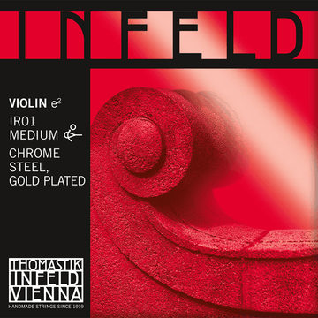 STRINGS VIOLIN INFELD HYBRIDE CORE E AC. CHR./OR IR01