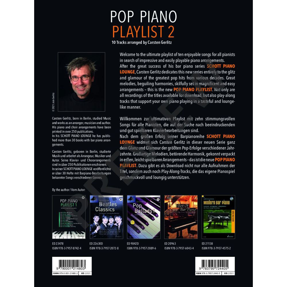 Pop Piano Playlist 2