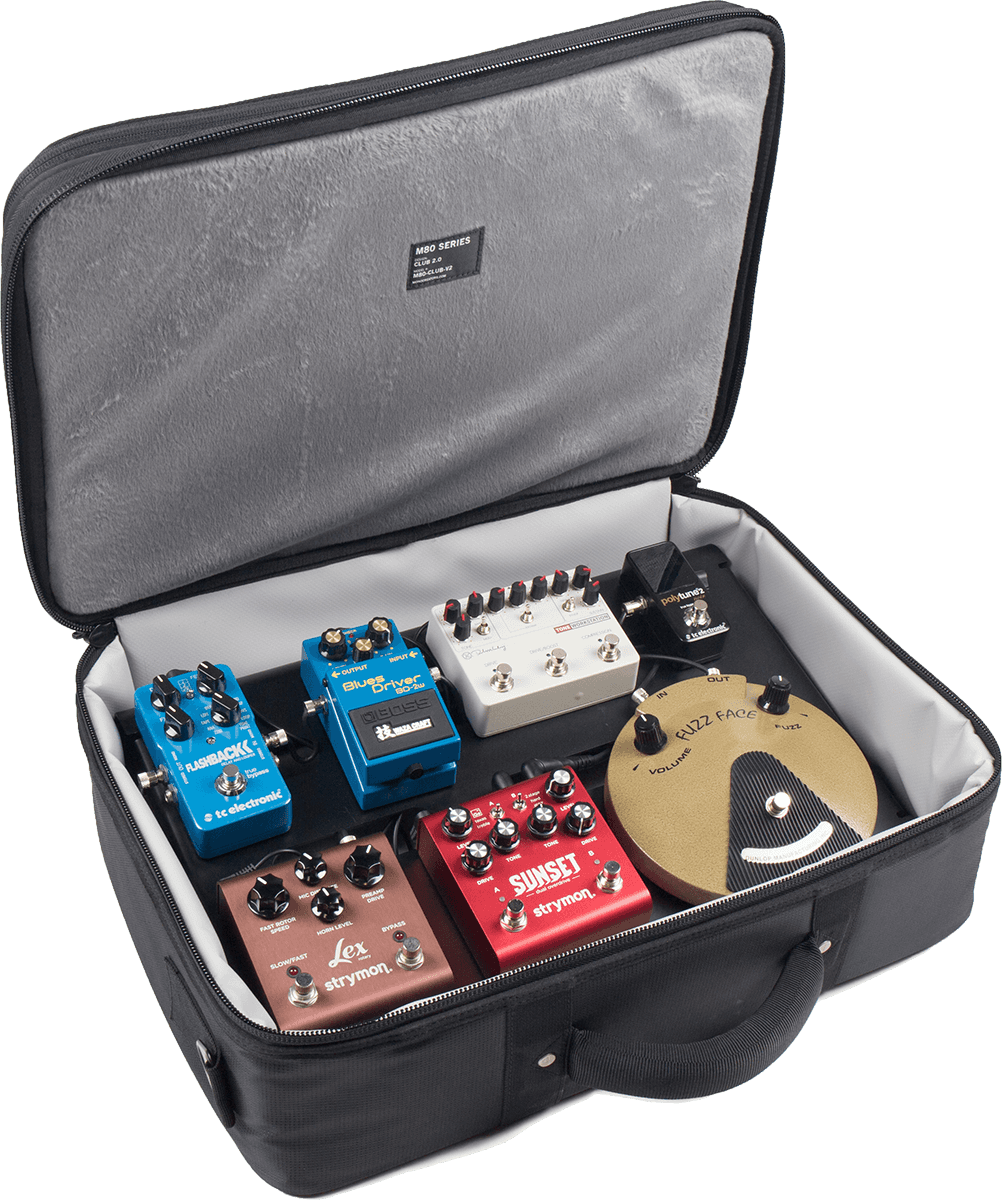 M80 Club 2.0 Case for Pedalboard Black