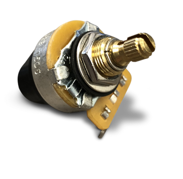 PARTS 500K OHM AUDIO TAPER PUSH-PULL POTENTIOMETER SHORT SHAFT