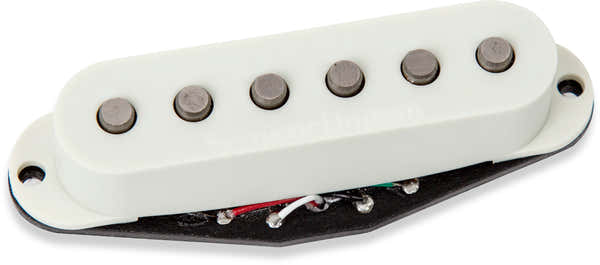 Seymour Duncan MICRO SIMPLE HOT CHICKEN STRAT STACK BRIDGE OLYMPIC WHITE