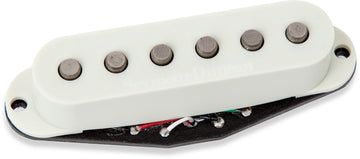 MICRO SIMPLE HOT CHICKEN STRAT STACK BRIDGE OLYMPIC WHITE