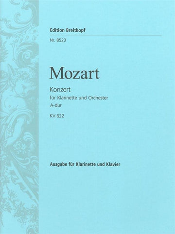 Moz Gang - Concerto Clarinette A-Dur Kv622 - Clarinet Piano