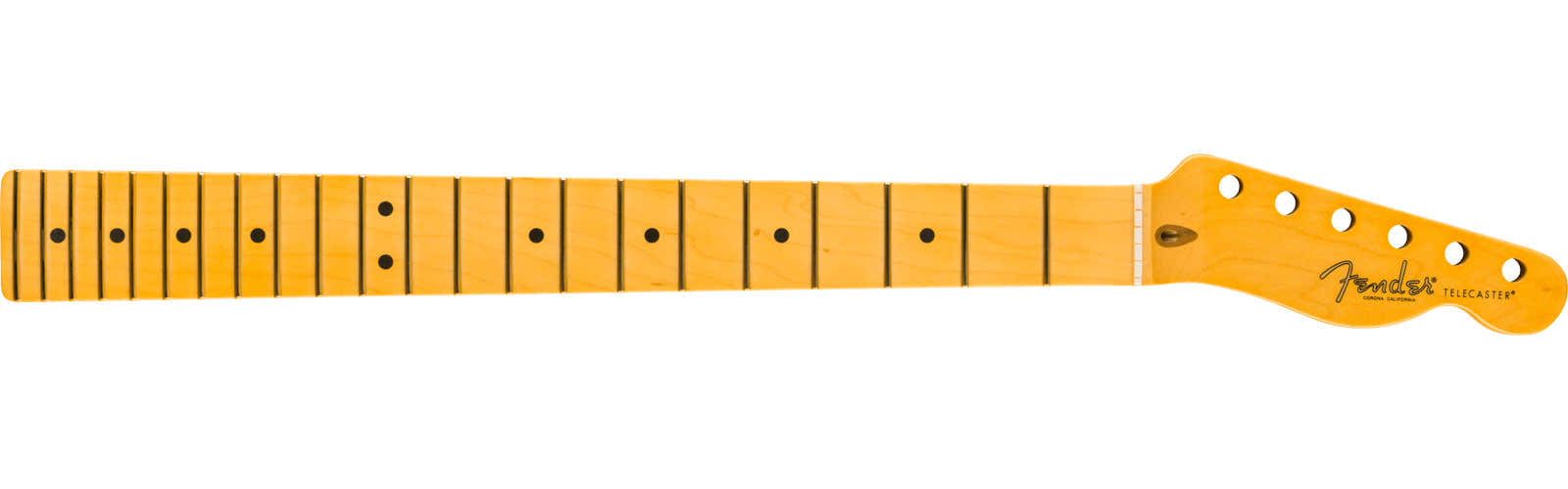 American Pro Classic Tele Neck, 22 Medium Jumbo, 9.5 Radius, Maple