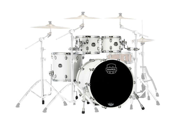 SATURN 4 DRUMS SATIN WHITE