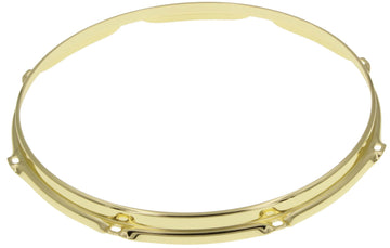 HS23-14-8BR - Hoop 14" 8 Tension Rods Gold S-Style Triple Flange 2.3mm