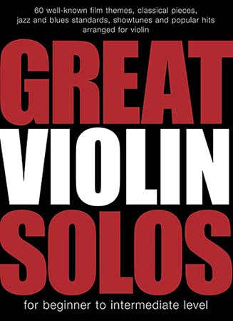 Wise Publications Great Violin Solos - 60 Pieces
