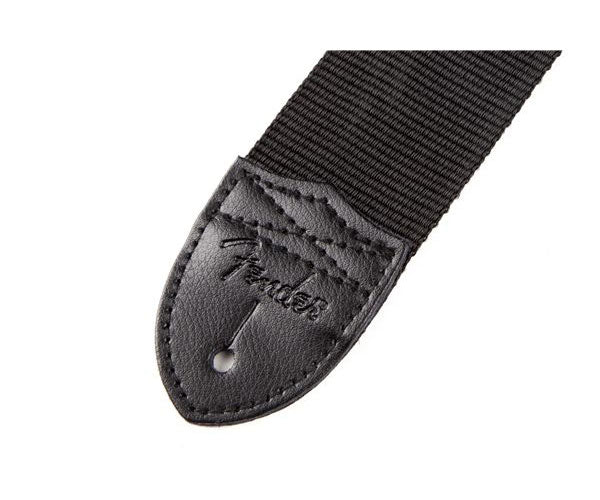 2" Nylon Lightning Bolt Strap Black