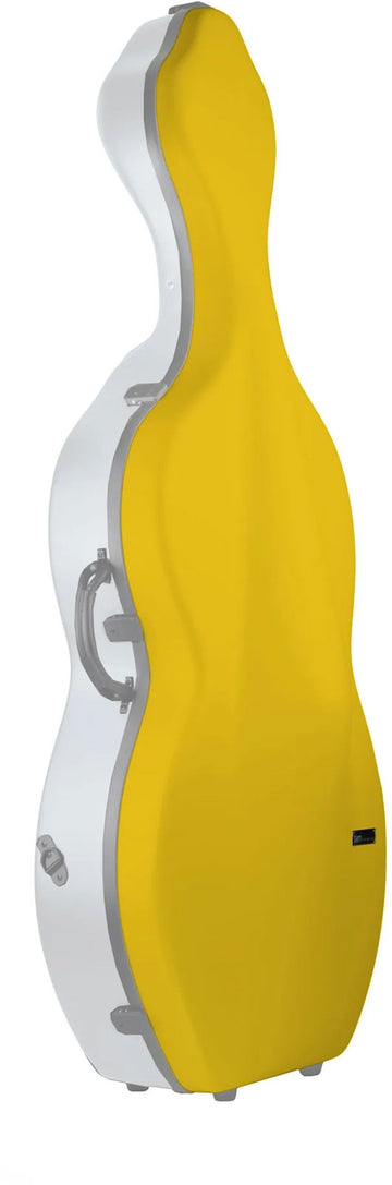 Hightech Candy 4/4 Cello Case + Wheels - Yellow/White