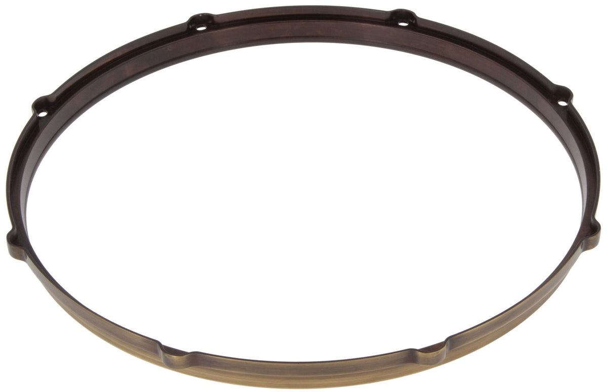 Hdc3-16-8Vbb 16" 8 Holes Black 3Mm Die Cast Drum Hoop Vintage Brushed Brass