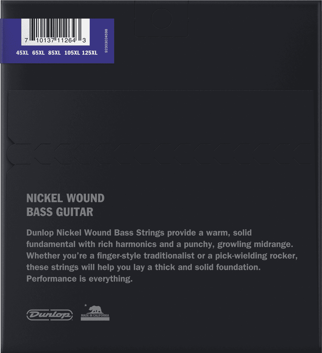 DBN45125XL Nickel Wound Extra Long Scale 5C 45-125