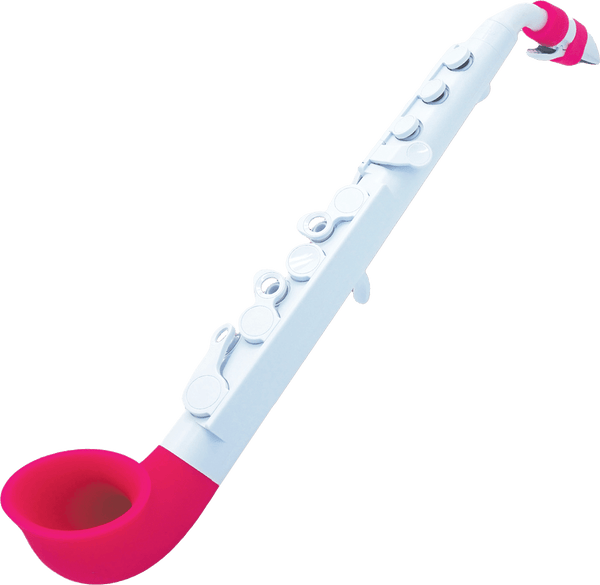 Nuvo JSAX WHITE AND PINK