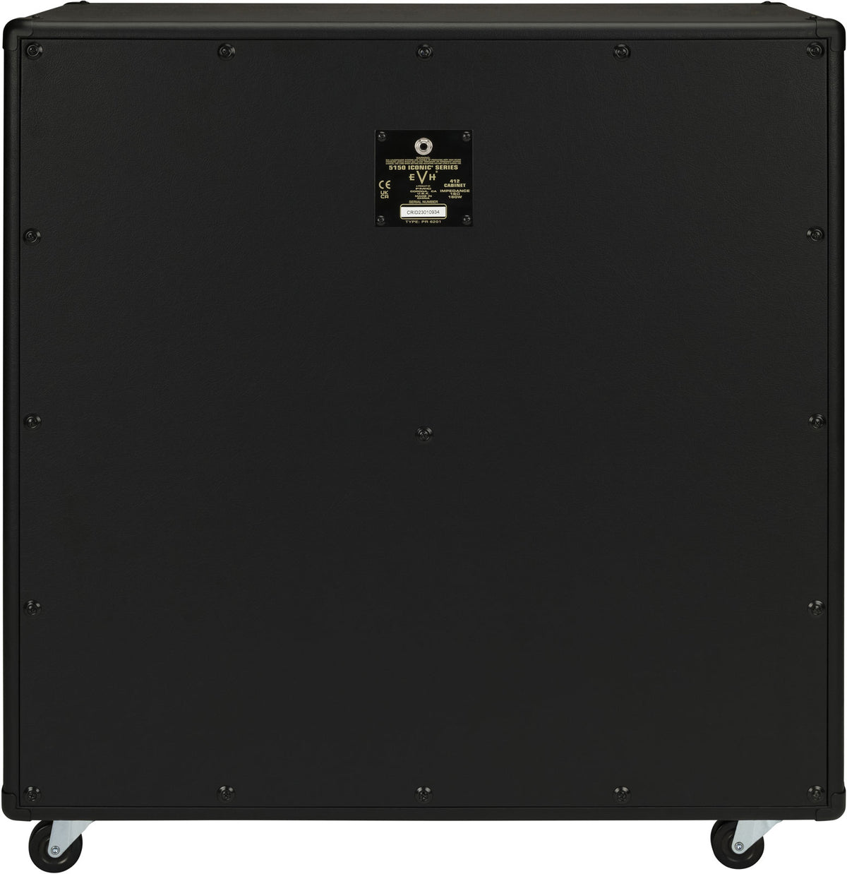 5150 Iconic Series EL34 4x12 Cabinet Black