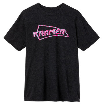 "L" Kramer Tiger Stripe Tee Black Heather