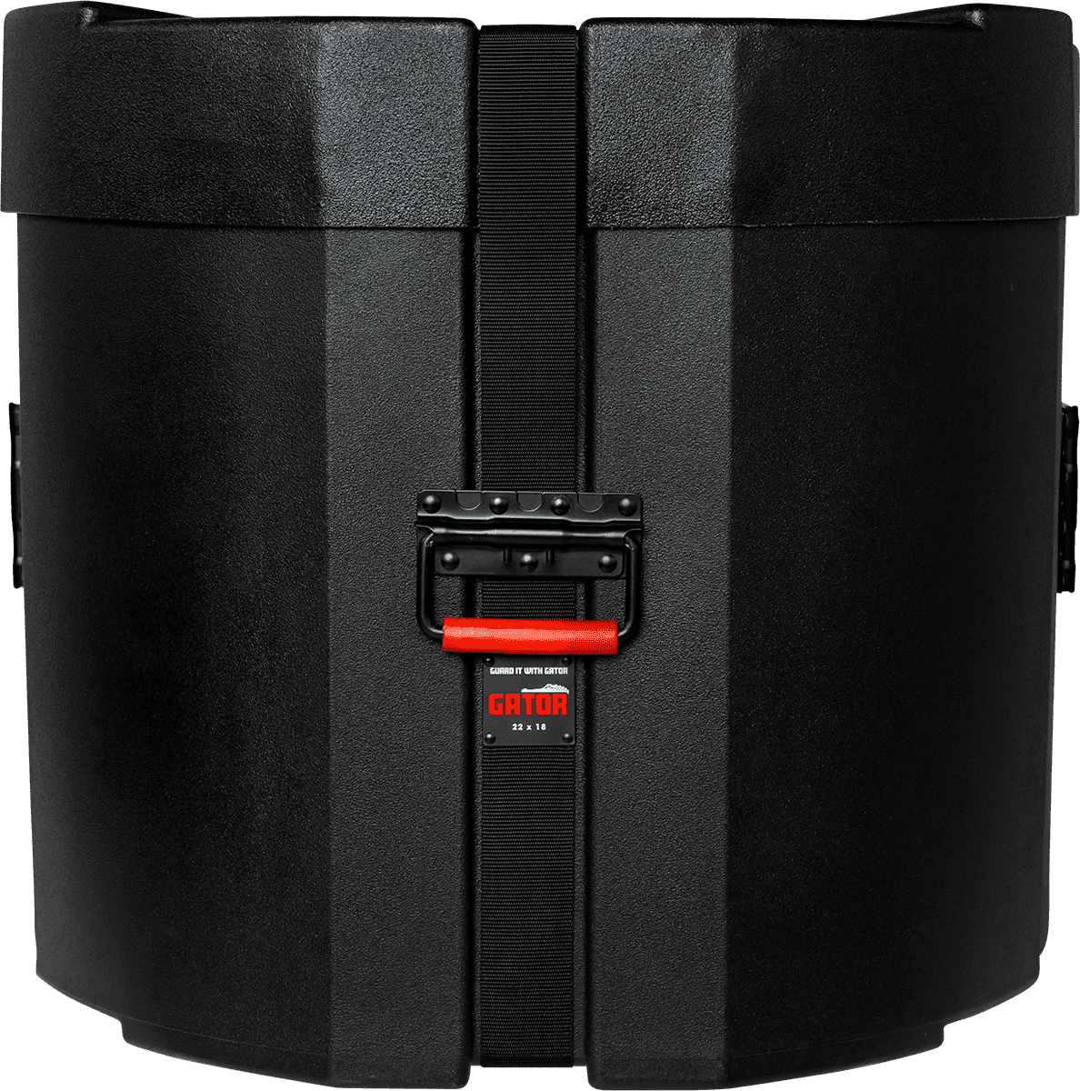 ROTO-MOLDED CASE GROOVES BASS DRUM 22" X 18"