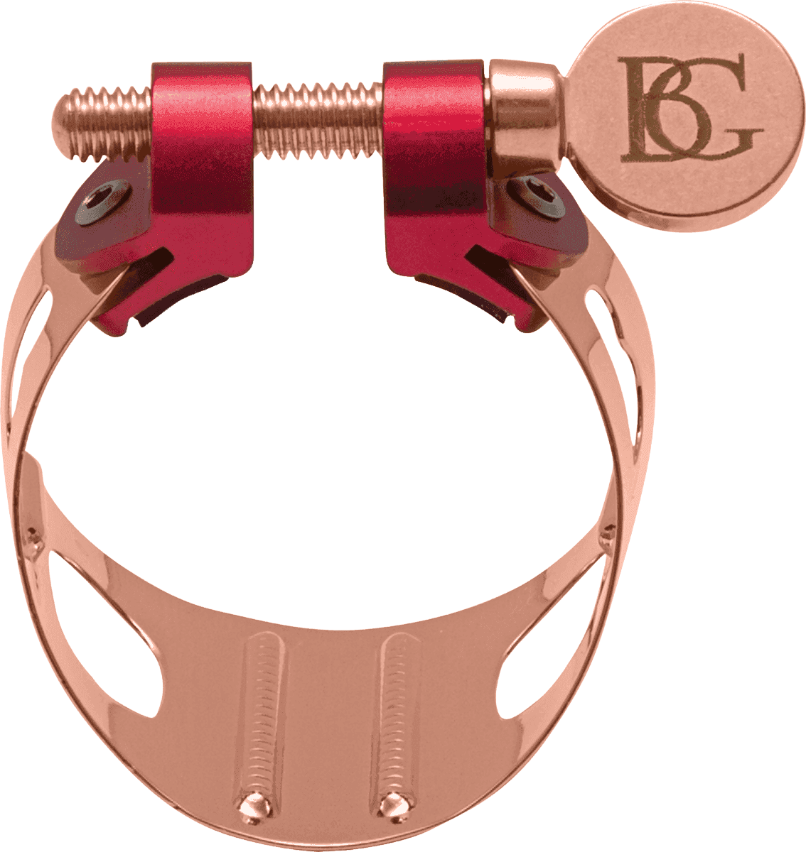 Ligature Duo Rose Gold-Plated - Bb Clarinet/Alto Saxophone