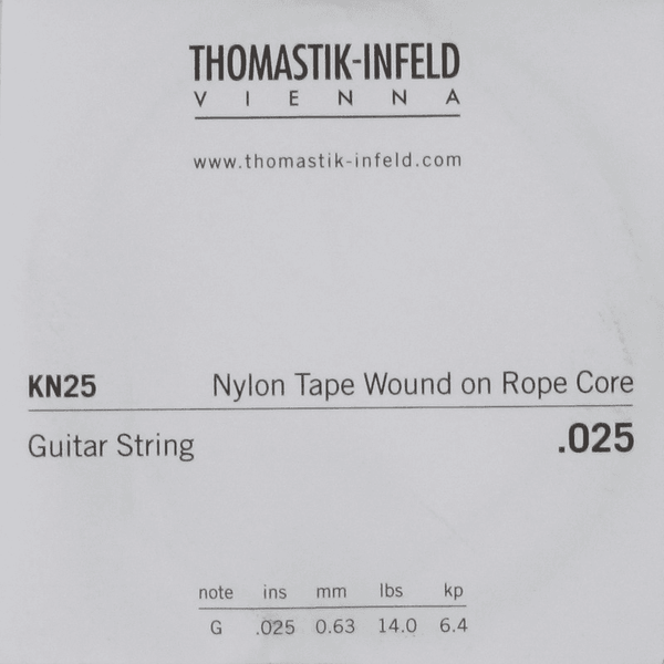 Thomastik CLASSIC S SERIES CLASSIC GUITAR STRINGS. STRING CORE. ARTIST STRINGS G3.025