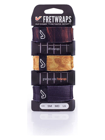 FretWraps 3-Pack Wood - Medium