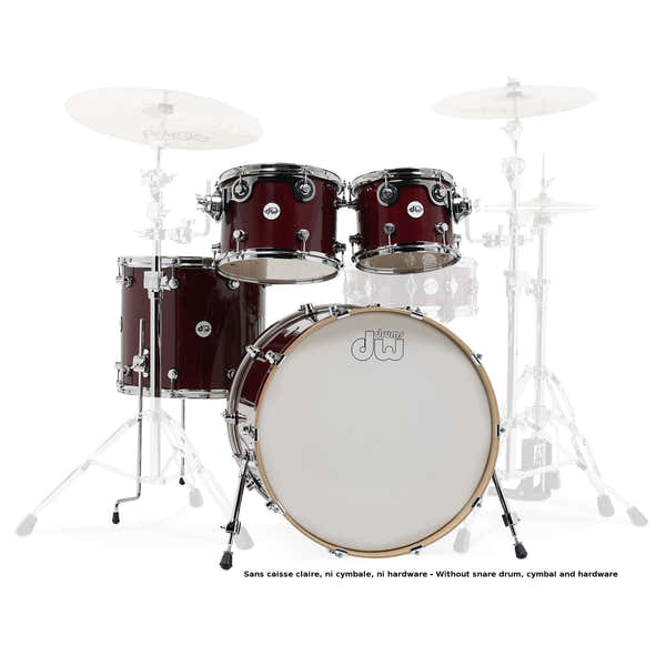 DW DESIGN 22'' 4 SHELL CHERRY STAIN